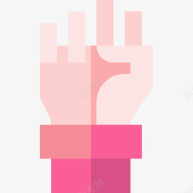 妇女节抗议妇女节17平淡图标图标