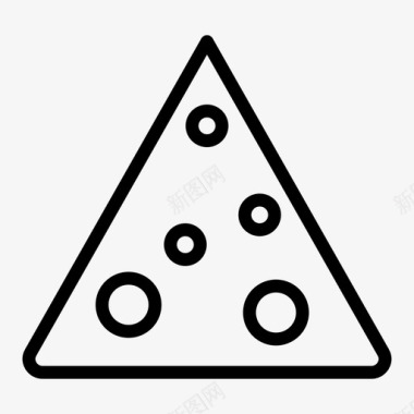 披萨美味食物图标图标