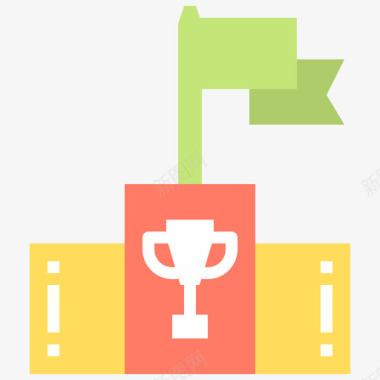 讲台讲台战略46平坦图标图标