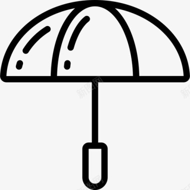 伞布罗利十二月图标图标