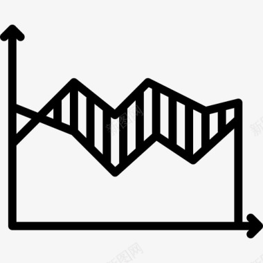 地产面积图设计面积图业务图形图标图标