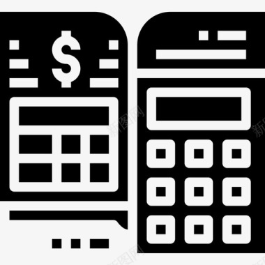 计算器图标免抠PNG计算器会计和财务4扎实图标图标