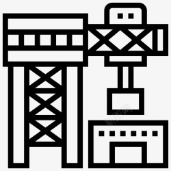 开发商标识建筑起重机开发商图标高清图片