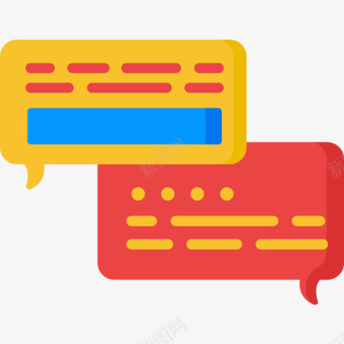 播放电影图标聊天电影业17平淡图标图标