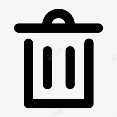 垃圾删除图标删除图标