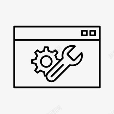 分析矢量图互联网优化分析商业图标图标