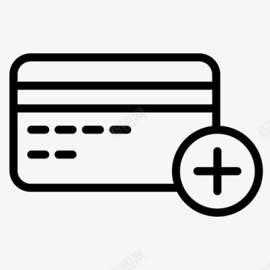 信用卡宣传册批准付款信用卡借记卡图标图标