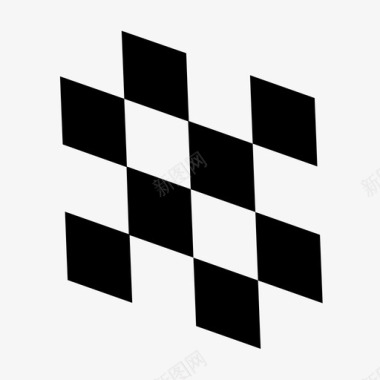 巴伐利亚钻石巴伐利亚旗帜图标图标