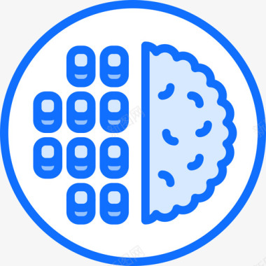 99创业蓝色餐厅99图标图标