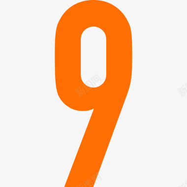 9橘色图标