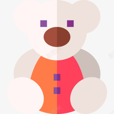 泰迪熊礼物7平的图标图标