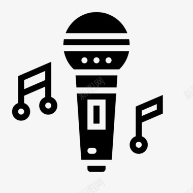 OK彩票图标卡拉OK音乐唱歌图标图标