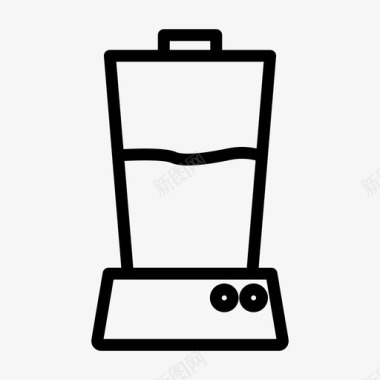搅拌机果汁机榨汁机图标图标