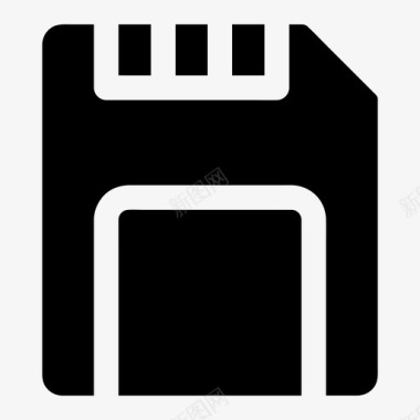 配件存储卡电子保存图标图标