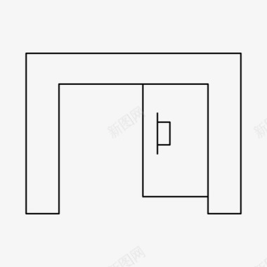 复古家具图标办公桌装饰家具图标图标