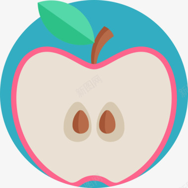 苹果孕妇14扁平图标图标