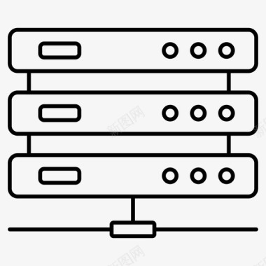 存储东西数据库服务器计算机服务器数据存储图标图标