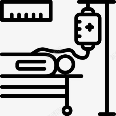 停用药物化疗静脉注射药物治疗图标图标