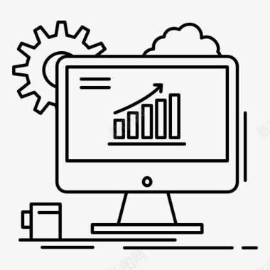 图表医疗保险搜索引擎优化商业分析图表图标图标