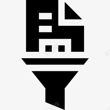 矢量服务器数据数据库和服务器6已填充图标图标