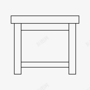 装饰高清免抠图素材桌子装饰家具图标图标