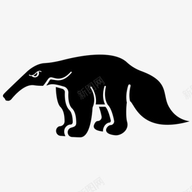 恐龙动物河马图标图标