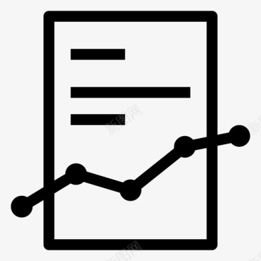 优化统计报告分析营销图标图标