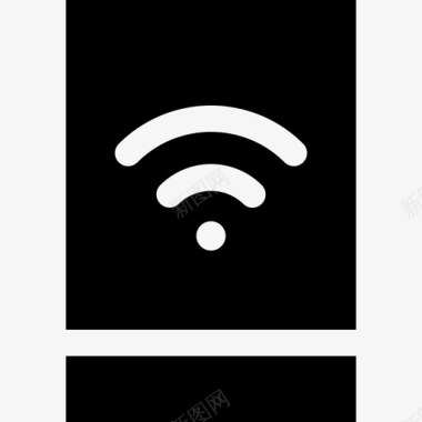 上网信号wifi连接互联网图标图标