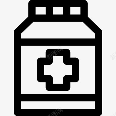 医药医疗保险健康图标图标