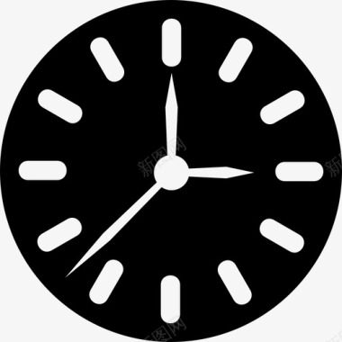 时间流逝小时时钟时间图标图标