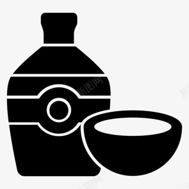 椰子油食用油油瓶图标图标