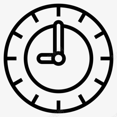公司标志设计时钟公司组织图标图标