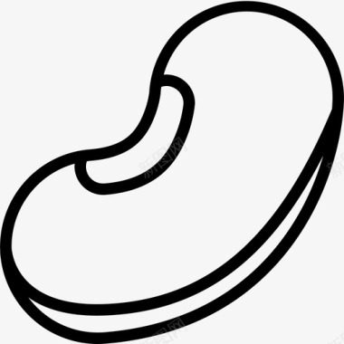 豆类豆类植物32线形图标图标