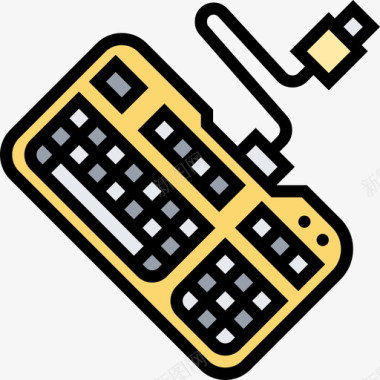 火焰小图标计算机小工具11线性颜色图标图标