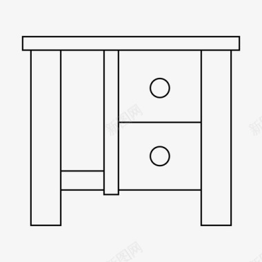 桌子透明png书桌装饰家具图标图标