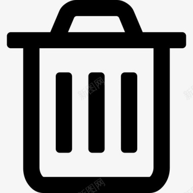 垃圾删除图标删除图标