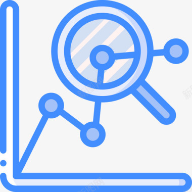 蓝色数据背景分析大数据71蓝色图标图标