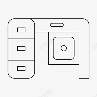 古代书桌图片书桌装饰家具图标图标