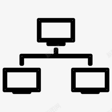 团队合作连接小组图标图标