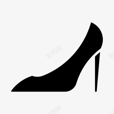 女鞋高跟鞋新娘鞋女鞋图标图标