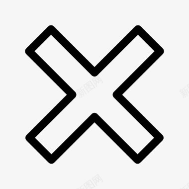 UIx取消关闭图标图标