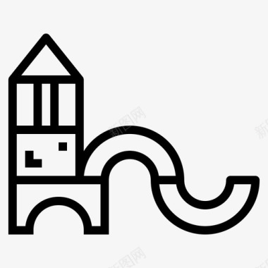 棋盘构造器棋盘游戏线性图标图标