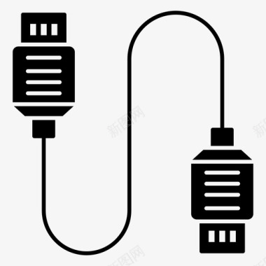 HDMIhdmi线缆电脑线缆hdmi连接器图标图标