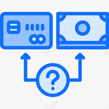 拍下付款图标付款方式送餐52蓝色图标图标