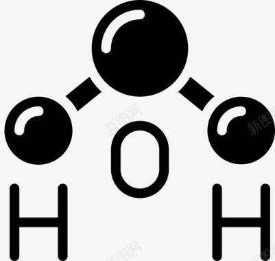分子水14填充图标图标