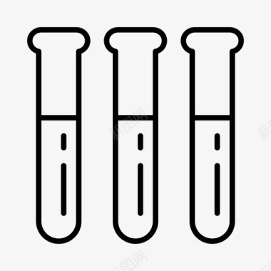 icon健康试管健康保健图标图标