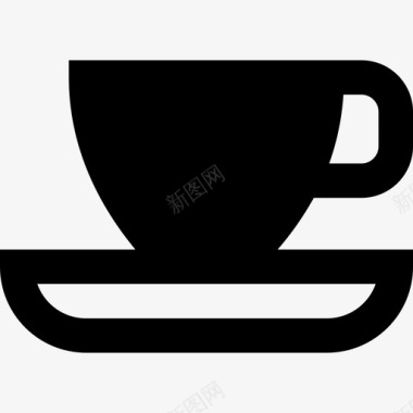 茶杯咖啡家用图标图标