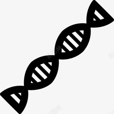 基因生物学dna螺旋图标图标