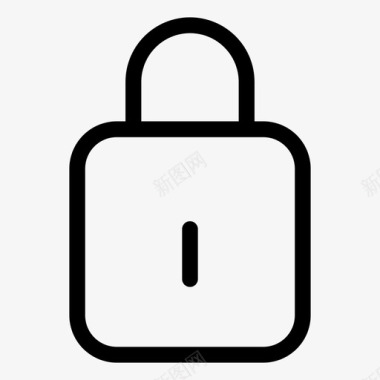 UI锁挂锁密码图标图标