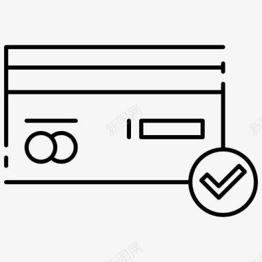 奶牛黑白信用卡支付方法支付图标图标